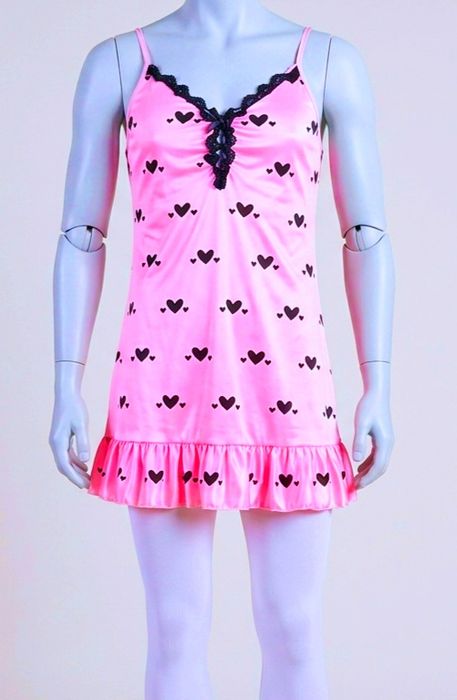 Ночная рубашка и колготки "Pink Hearts"