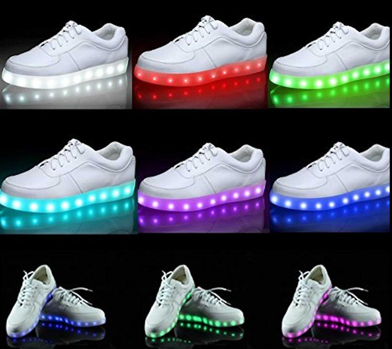 Podświetlane Buty z Ledami Sportowe Ładowane Nowe dostawa 24h r. 43