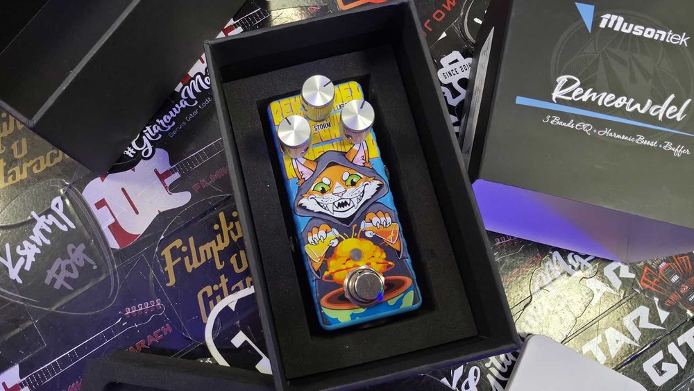 Efekt gitarowy MusonTek Remeowdel Booster EQ Dopałka