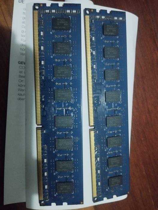 Vendo 2 memorias rams de 4 gb cada uma total 8 gb com frequência de 1664739579488258123