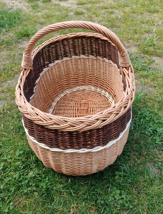 Kosz wiklinowy XXL