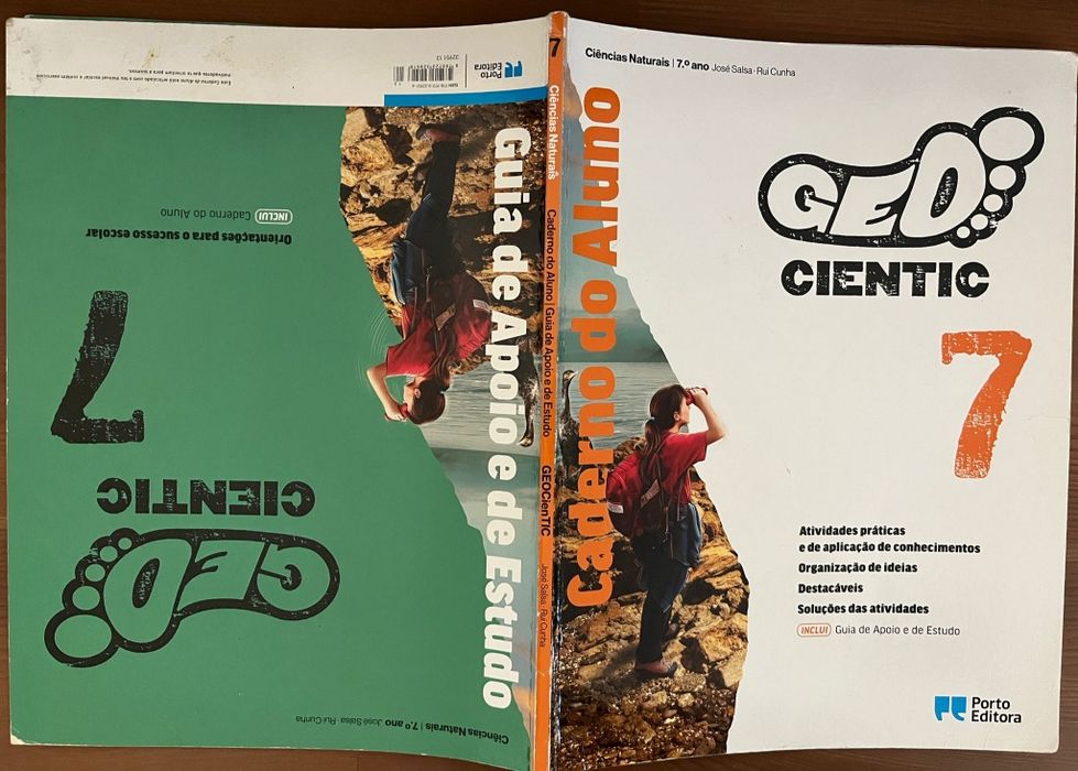 Cadernos de atividades, apoio, escolares