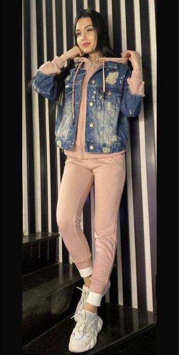 Костюм спортивний та джинсова куртка speedway