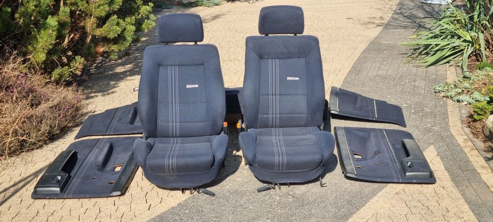 Fotele golf 2 gti Edition One Wolfsburg 3d nie recaro rarytas