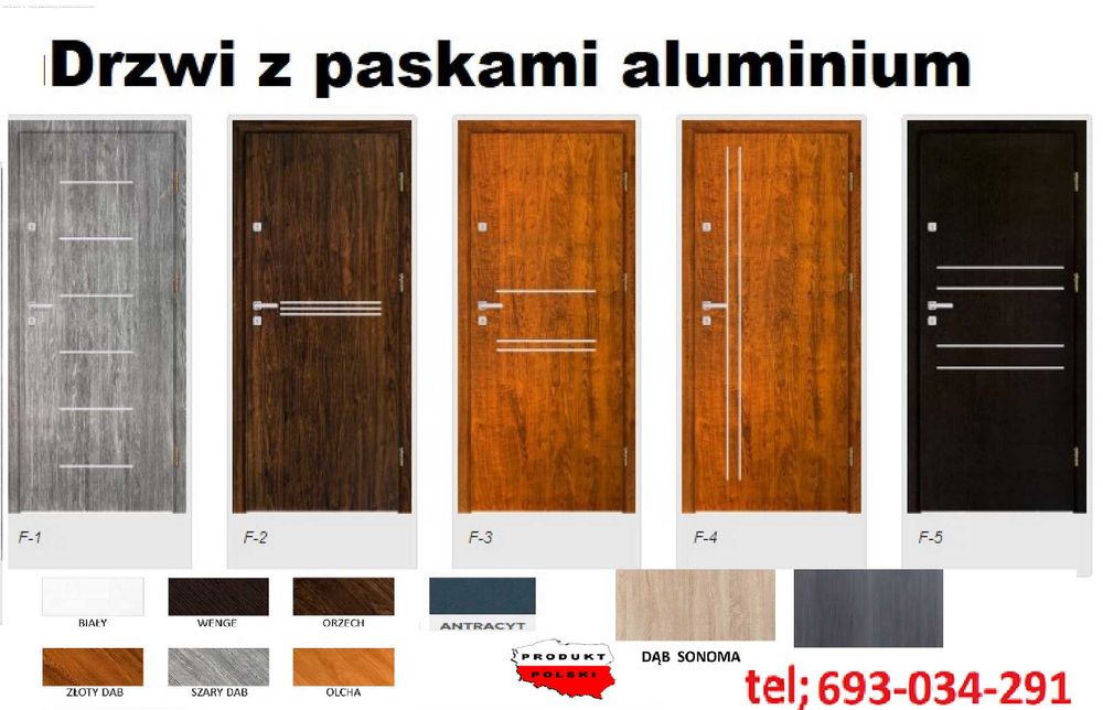 Drzwi WEJŚCIOWE-zewnętrzne do mieszkania w bloku z MONTAŻEM-akustyczne