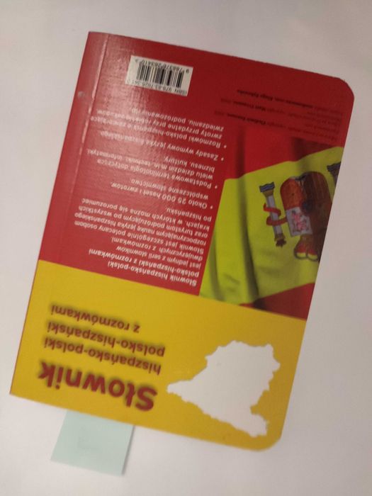 Książka - Słownik z rozmówkami hiszpańsko-polski... [używana]