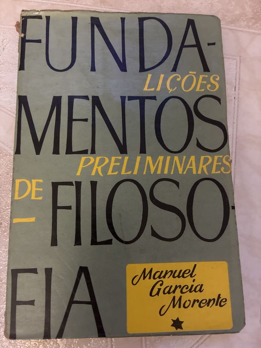 Fundamentos de Filosofia - Lições preliminares