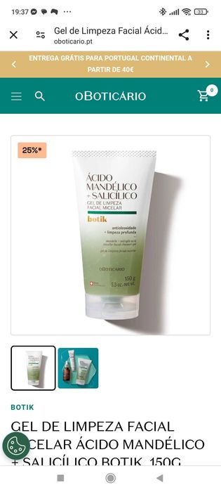 Kit boticario pronta entrega