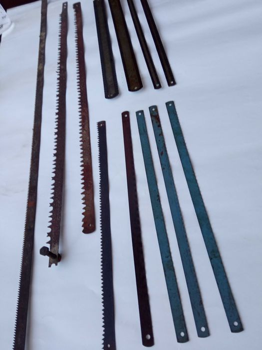 Stare, solidne brzeszczoty - nieużywane