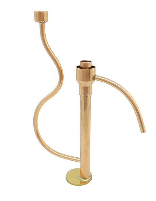 Papuga miedziana- alkoholomierz do destylatu, mierzenia alkoholu