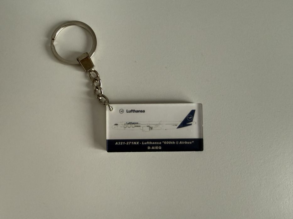 Model samolotu Airbus A321neo Lufthansa JFox w skali 1:200