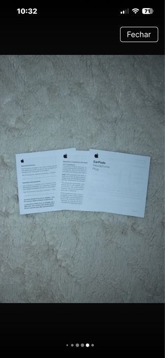 Original EarPods Apple Headphone Plug