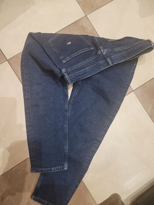 Spodnie oryginalne jeans damskie boyfrend Tommy Hilfiger