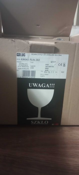 Oprawa oświetleniowa LUG SPARK LED 4300lm/840 46st. biały