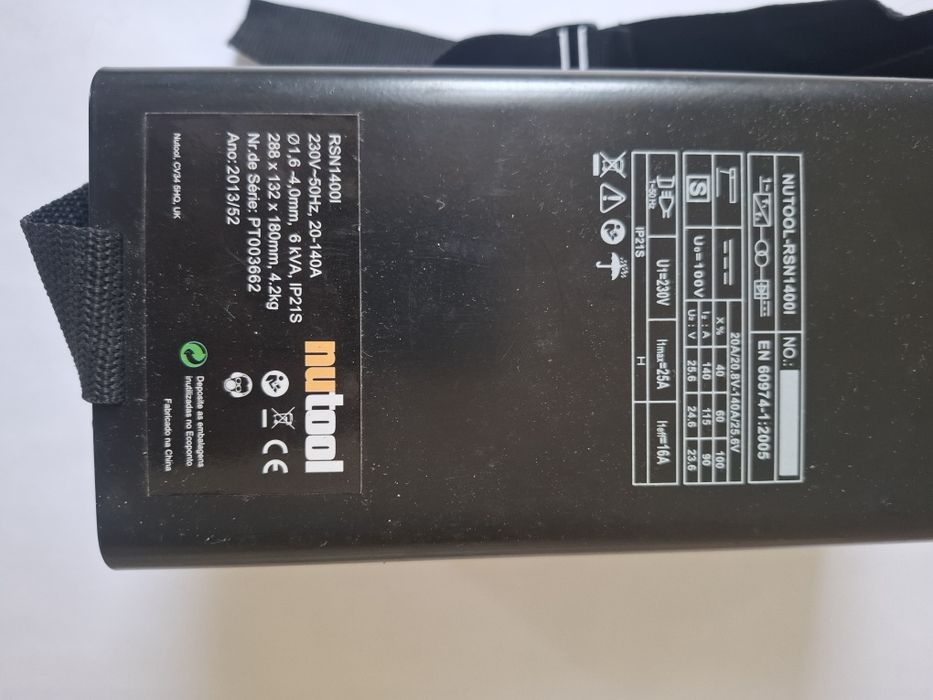 MÁQUINA Soldar 140 Amp