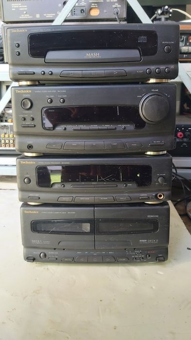 Amplitunery, Deck, CD, radia, VHS