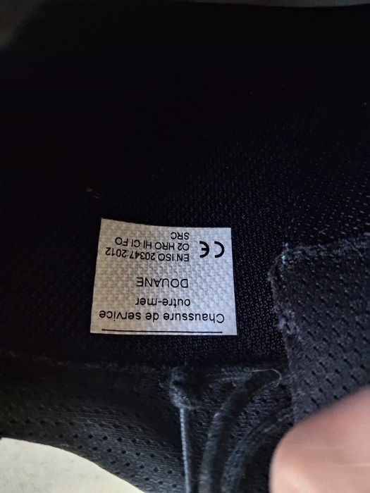 Botas militares Haix athletic 43 fecho