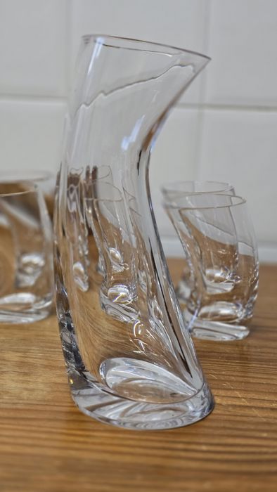 Conjunto bebidas de 14 peças de cristal Atlantis