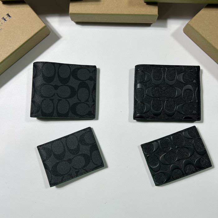 Гаманець Coach та візитниця коач кошелек подарунковий набір чоловіку