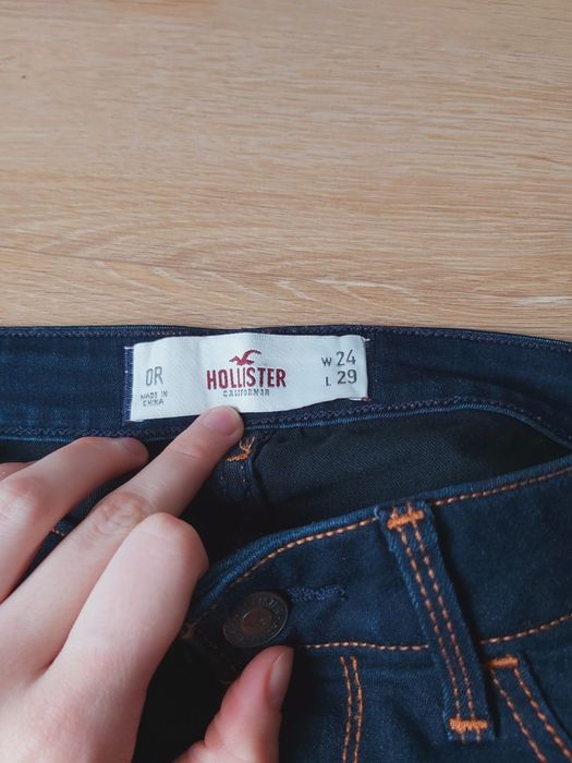 Spodnie jeansowe Slim Fit damskie młodzieżowe r. XS