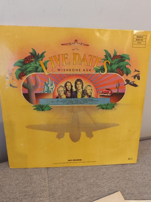 Wishbone Ash Live Dates 2LP