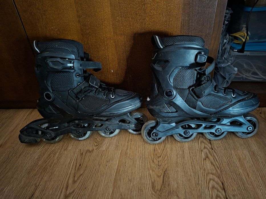 Patins em linha.