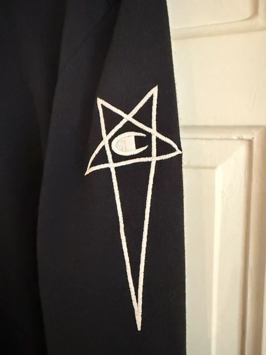 Зип Худи rick owens x champion