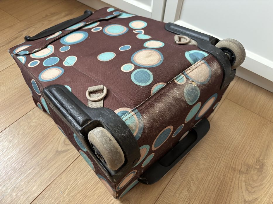 Torba na kolkach plecak walizka bagaz podreczny Jansport