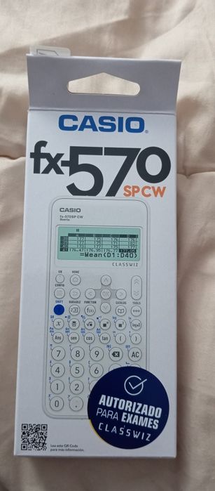 Máquina Casio FX-570 spcw , máquina nova sem uso