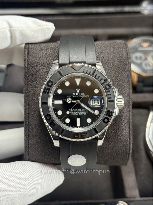 Механічний годинник Rolex Yacht-Master 40 Black  Ролекс