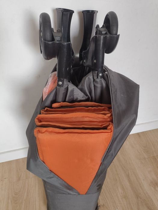 Parque infantil cama de viagem criança bebé Zippy com rodas e colchã