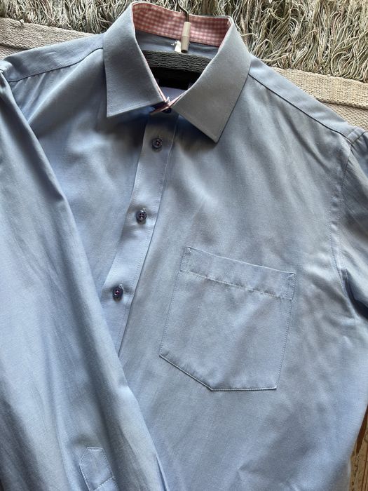 Koszula męska na długi rękaw Revert Slim 42/XL