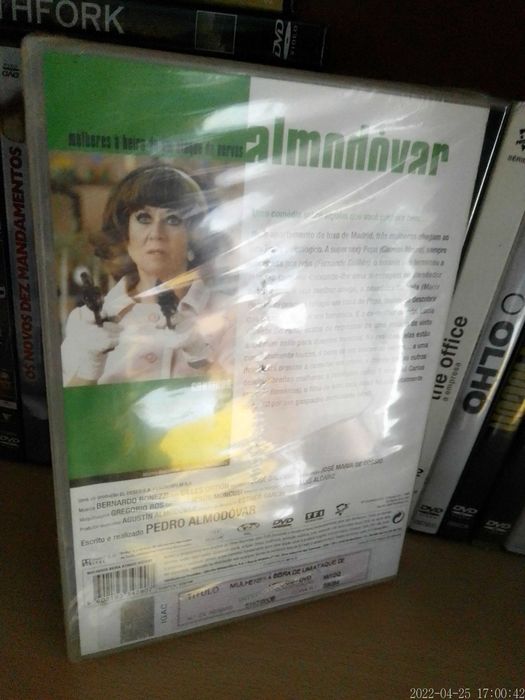 Dvd NOVO Mulheres à Beira de um Ataque Nervos SELADO Filme P Almodovar