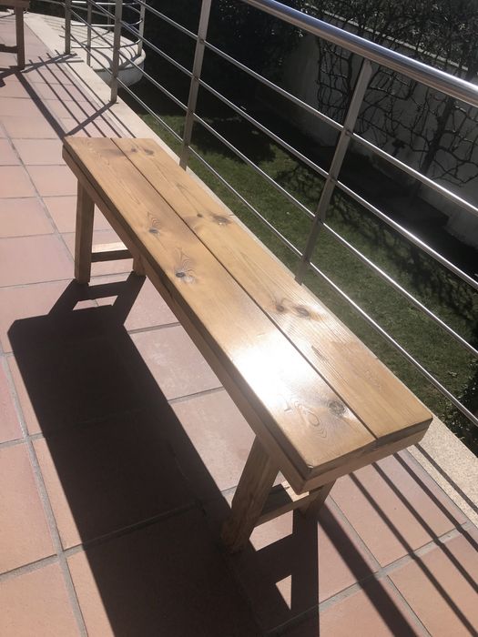 Banco Corrido para Jardim /Exterior Novo