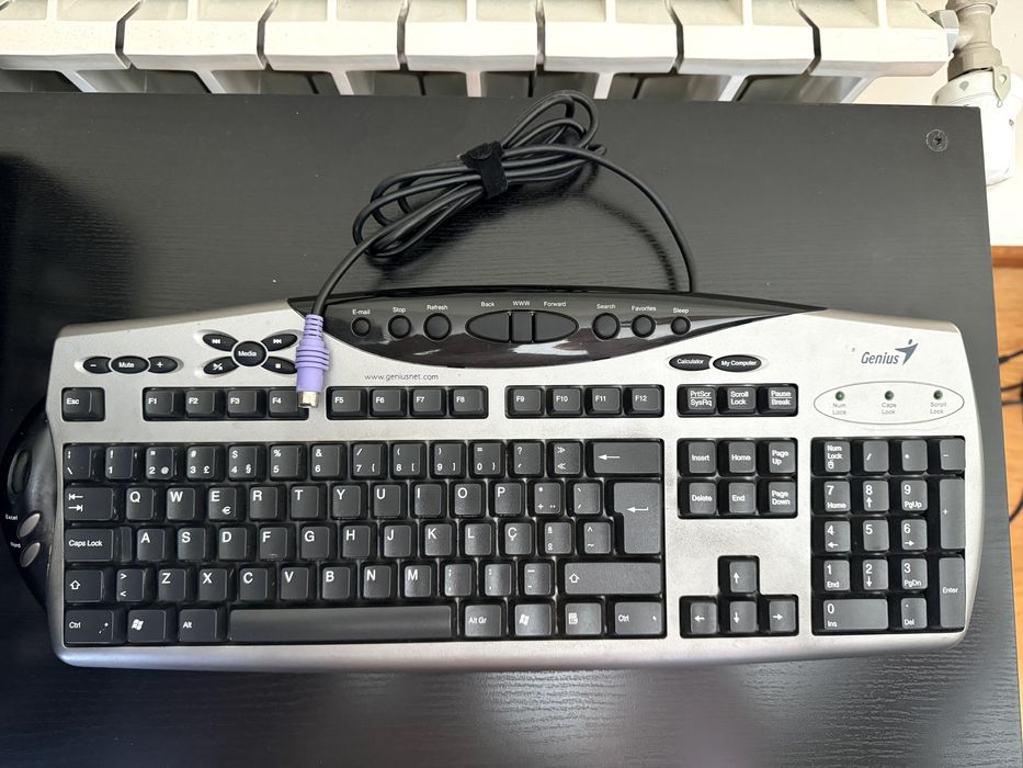 Teclado Genius KL0210 PS2 - Cinzento