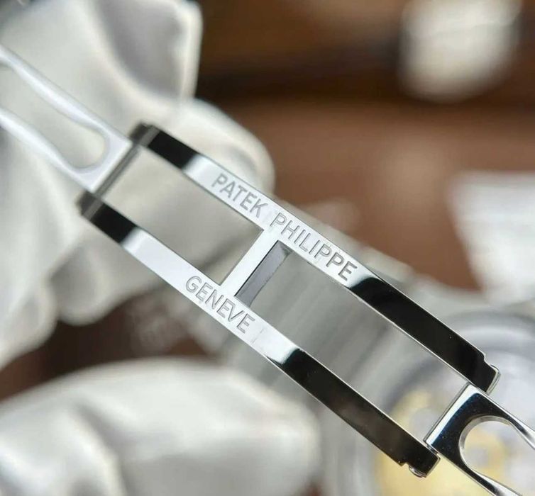 Мужские премиум часы Patek Philippe Nautilus Blue Dial