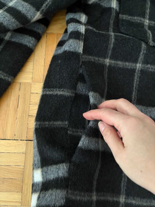 Ciepła kurtka koszula w kratkę H&M r.S