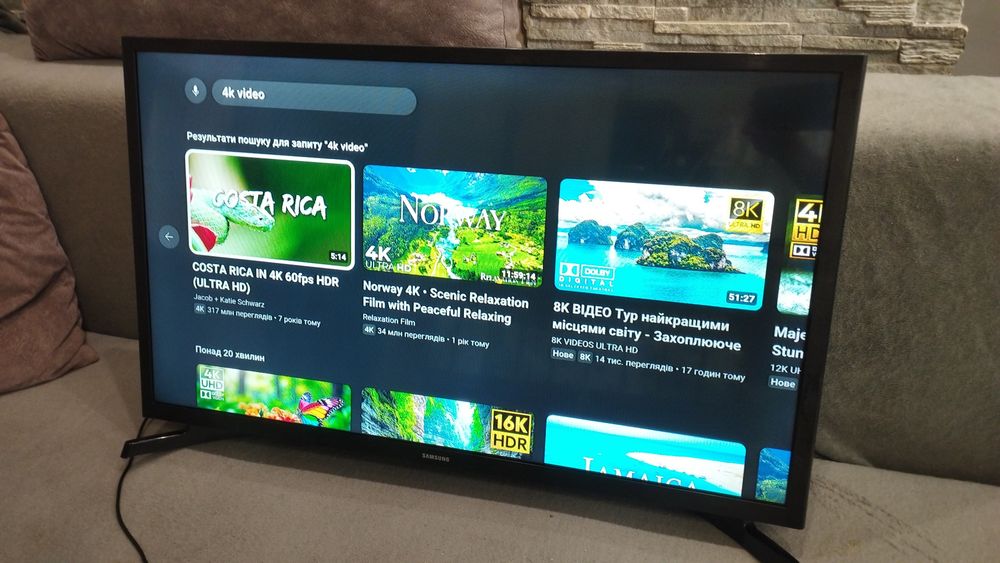 Телевізор smart Samsung ue32t4500