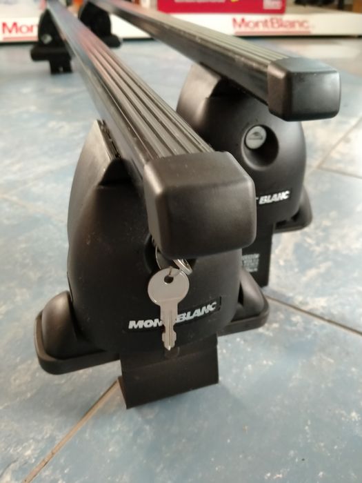 Bagażnik dachowy - poprzeczki, Mont Blanc do BMW 5 E 60.