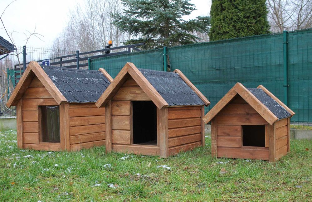 Buda dla psa SOLIDNA ocieplona OD RĘKI wysyłka na cały kraj OWCZAREK BERNARDYN