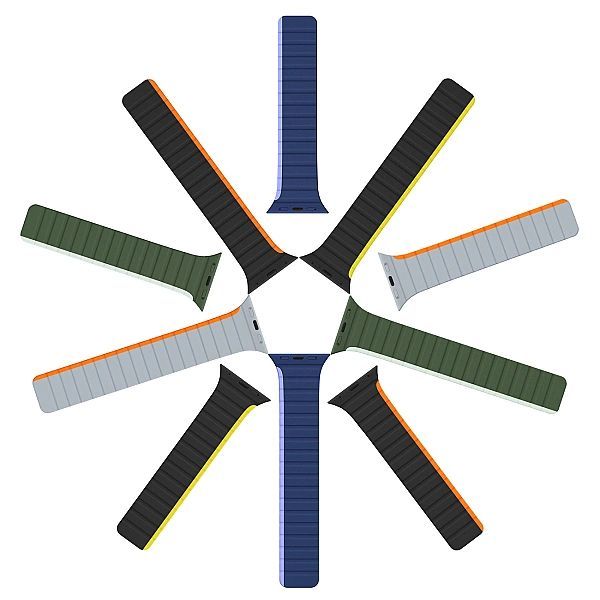 Magnetyczny pasek Apple Watch Ultra, Se, 9, 8, 7, 6, 5, 4, 3, 2, 1 (49