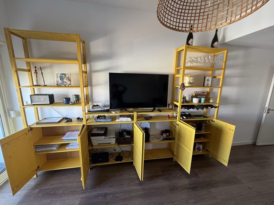 Móvel de sala IKEA personalizado – pintado à mão – peça única