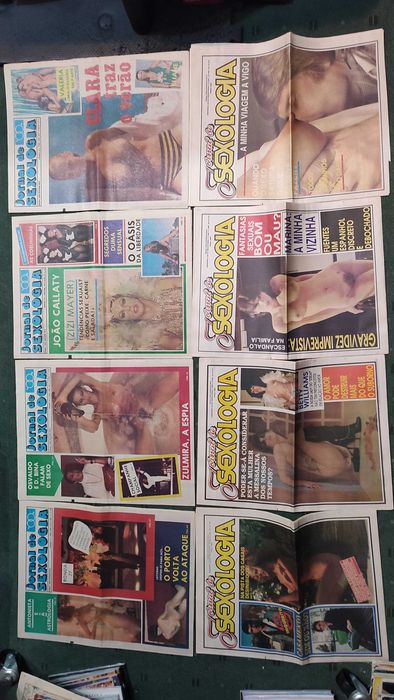 Lote 30 Jornais Jornal de Sexologia - Anos 80