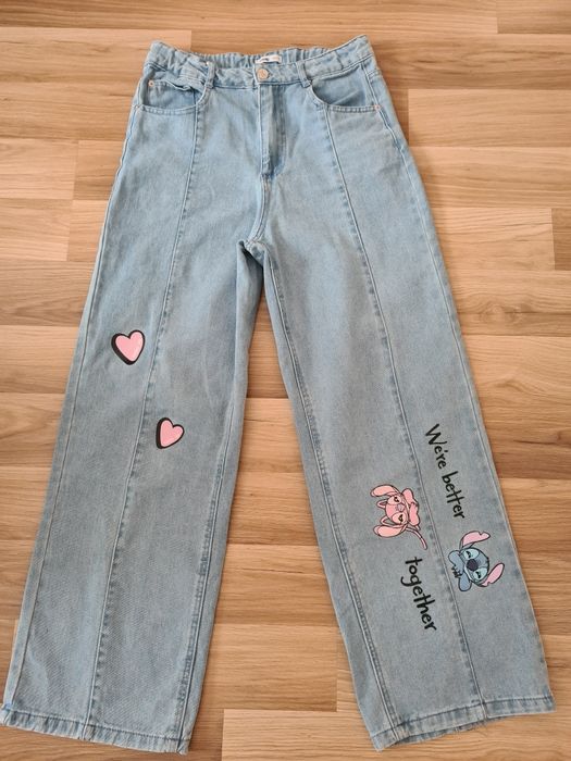 Spodnie jeansowe Flare r. 164 Stitch