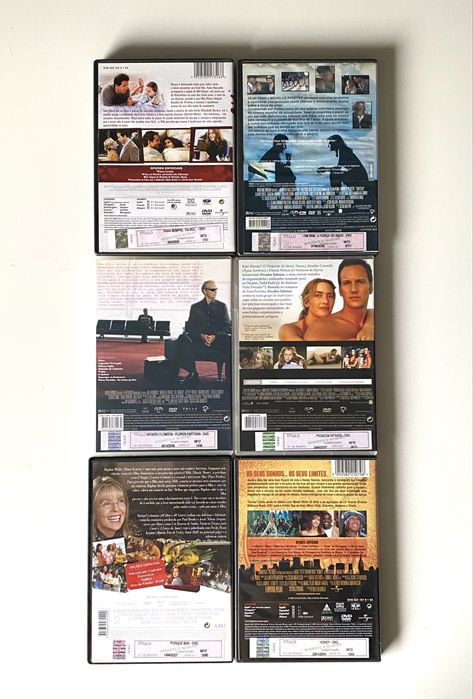 Conjunto de 6 DVDs