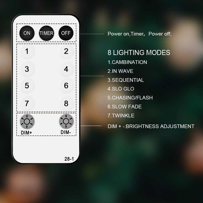 Liyade Kurtyna świetlna LED 200 girlanda świetlna 3 x 2m lampki