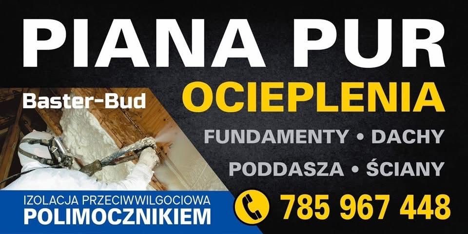 Piana pur docieplenie, izolacja