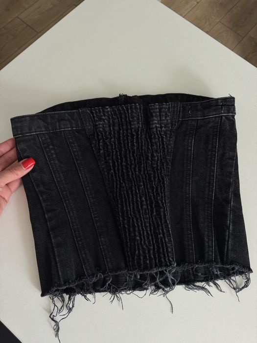 Джинсовий корсет Zara