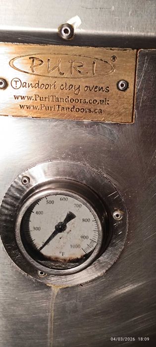 Forno Inox (semi novo) - Puri Tandoori Clay Oven
