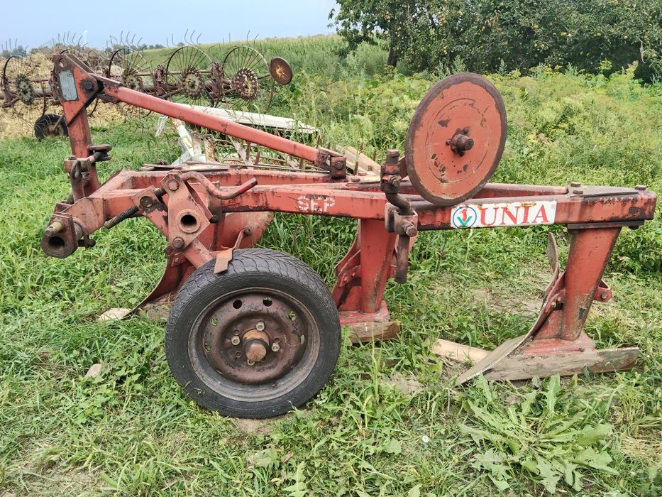 Pług Unia Grudziądz 3 skibowy oryginał